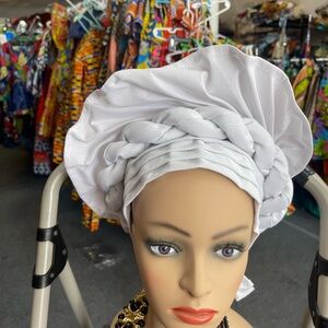 African auto gele headwrap headwear headdress